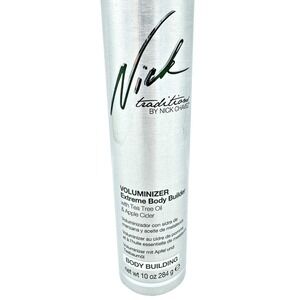 Nick Chavez Volumizer Extreme Body Builder 10 oz Spray NOS Rare Full Size Discon